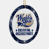 Ornement de cadeau d'assistant dentaire (Droite)