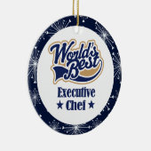 Ornement de cadeau de chef exécutif (Droite)