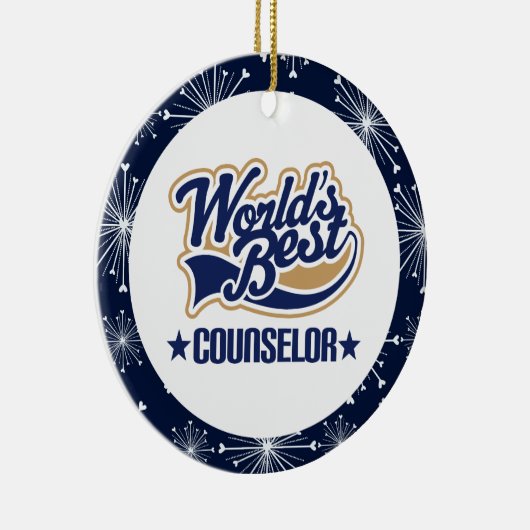 Ornement de cadeau de conseiller (Droite)