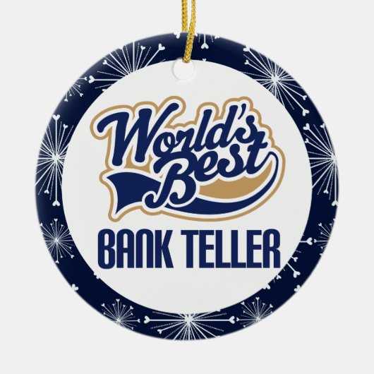 Ornement de cadeau de guichetier (Devant)