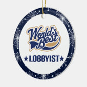 Ornement de cadeau de lobbyiste (Gauche)
