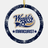 Ornement de cadeau de manucure (Devant)