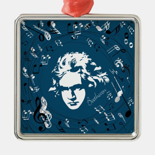 Ornement de cadeau de musique classique (Devant)