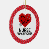 Ornement de cadeau de Noël de praticienne (Droite)