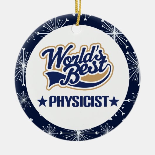 Ornement de cadeau de physicien (Devant)
