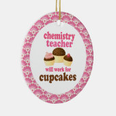 Ornement de cadeau de professeur de chimie (Droite)