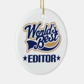 Ornement de cadeau de rédacteur (Droite)