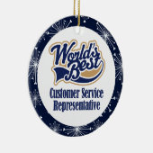 Ornement de cadeau de service à la clientèle (Droite)