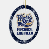 Ornement de cadeau d'ingénieur électrique (Droite)