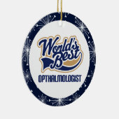 Ornement de cadeau d'ophtalmologue (Droite)