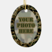 Ornement de cadre de camouflage (2-sided) (Dos)