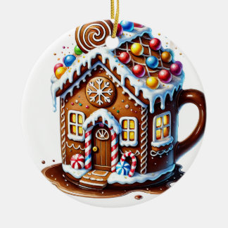 Ornement de café de Noël