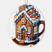 Ornement de café de Noël (Gauche)