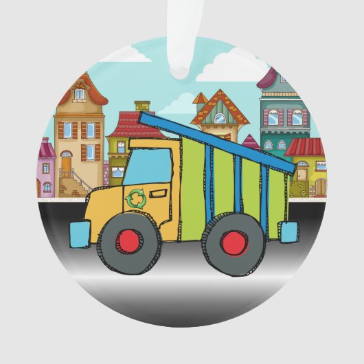 Ornement de camionnette de ramassage (devant)