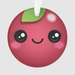 Ornement de canneberge Kawaii