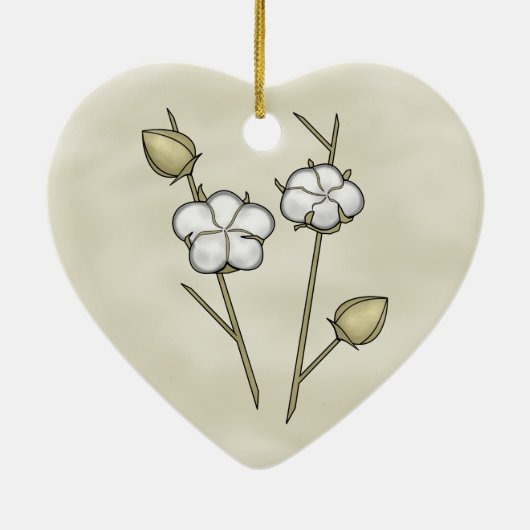 Ornement de capsule de coton (Dos)