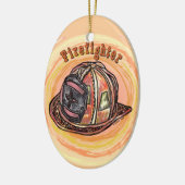 Ornement de casque de pompier (Gauche)