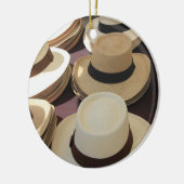 Ornement de casquettes de Panama (Gauche)