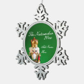 Ornement de casse-noix d'étain - nom et année (Vue impression)