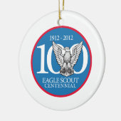 Ornement de Centennial d'Eagle Scout (Gauche)