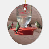 Ornement de cercle de colibris (Gauche)