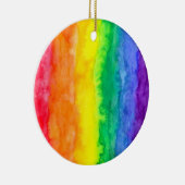 Ornement de cercle de lavage d'arc-en-ciel (Droite)