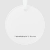 Ornement de cercle de lis d'astronome (dos)