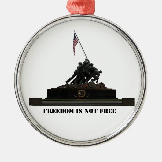 Ornement de cercle de mémorial de guerre de Marine (Devant)