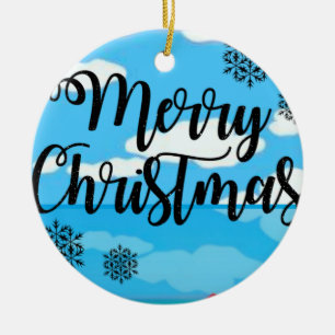 Ornement de cercle de Noël, Joyeux Noël