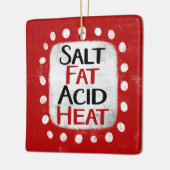 Ornement de chaleur à base de gras de sel (Gauche)