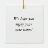 Ornement de Chambre de félicitations (Dos)