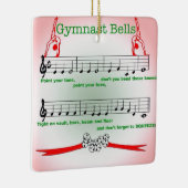 Ornement de chanson de Jingle Bell de gymnastique (Droite)
