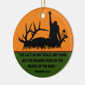 Ornement de chasseur (Gauche)