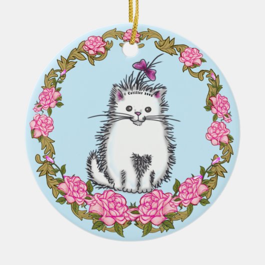 Ornement de chat chaton bébé (Devant)