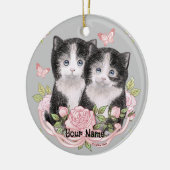 Ornement de chat chatons trop mignons (Gauche)