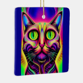 ornement de chat curieux (Droite)