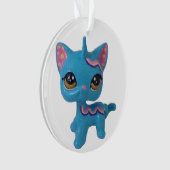 Ornement de chat de licorne (devant)
