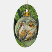 Ornement de chat de Noël (Droite)