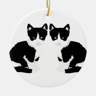 ornement de chat de smoking de "persephone&hades"