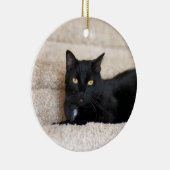 Ornement de chat noir (Droite)