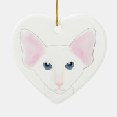 Ornement de chat Oriental Shorthair (Dos)