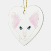 Ornement de chat Oriental Shorthair (Gauche)