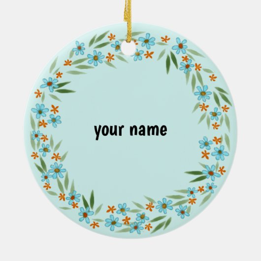 Ornement de chat papillon (Dos)