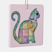 ornement de chat patchwork (Droite)