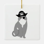 Ornement de chat pirate (Dos)