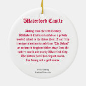 Ornement de château de Waterford (Dos)