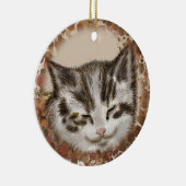 Ornement de chaton endormi (Droite)