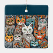 ornement de chats apaisants (Dos)