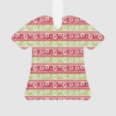 Ornement de chemise de Noël Aloha (dos)