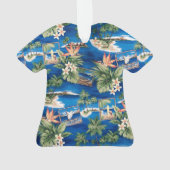 Ornement de chemises Blue Hawaii Aloha (dos)